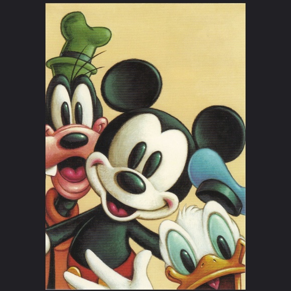 🐊4/$15 Vintage 2003 The Art of Disney Friendship Stamped Postal Card Set - Picture 3 of 8